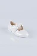 Кожаная Плоская Обувь Белый VE145