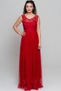 Длинное Вечернее Платье красный AR36808