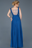 Длинное Помолвочное Платье Ярко-синий ABU809