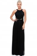 Длинное Вечернее Платье Черный E3163