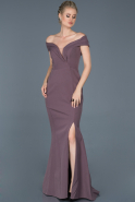 Длинное Вечернее Платье Лавандовый ABU870