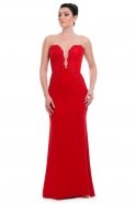 Длинное Вечернее Платье красный AL8546