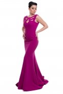 Длинное Выпускное Платье Пурпурный O4151