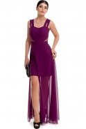 Длинное Выпускное Платье Пурпурный GG6834