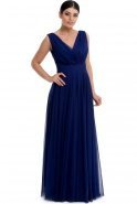 Длинное Вечернее Платье Ярко-синий GG6842