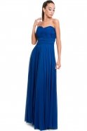 Длинное Вечернее Платье Ярко-синий J1160