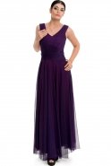 Длинное Вечернее Платье Пурпурный J1054