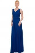 Длинное Вечернее Платье Ярко-синий J1054