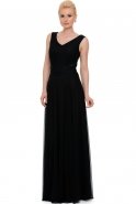 Длинное Вечернее Платье Черный J1054