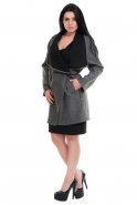 Женское Пальто Серый A20077
