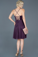Короткое Платье На Приглашение Фиолетовый ABK591