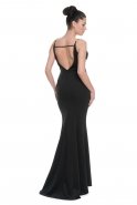 Длинное Вечернее Платье Черный A60404