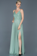 Длинное Помолвочное Платье Бирюзовый ABU808