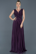 Длинное Вечернее Платье Фиолетовый ABU944