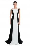 Длинное Вечернее Платье Белый C7112
