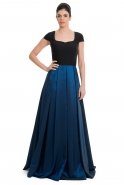 Длинное Вечернее Платье Ярко-синий C7126