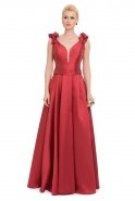 Длинное Вечернее Платье красный ST5180