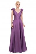 Длинное Вечернее Платье Пурпурный ST5180
