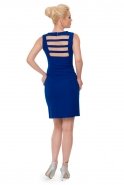 Короткое Вечернее Платье Ярко-синий N98330