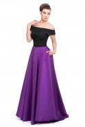 Длинное Вечернее Платье Пурпурный J1137