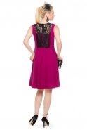 Короткое Коктейльное Платье Пурпурный T2526