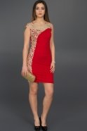 Короткое Вечернее Платье красный AR36815