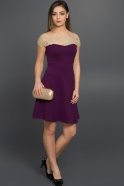 Короткое Вечернее Платье Пурпурный AR36834
