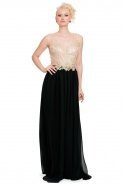 Длинное Вечернее Платье Черный E3165