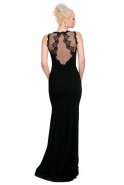 Длинное Вечернее Платье Черный E3166