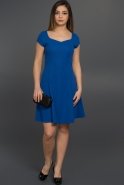 Короткое Вечернее Платье Ярко-синий AR36842