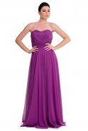 Длинное Вечернее Платье Пурпурный J1160