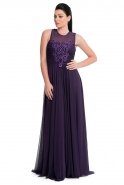 Длинное Вечернее Платье Пурпурный J1173