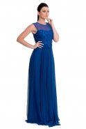 Длинное Вечернее Платье Ярко-синий J1173