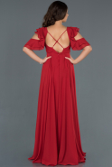 Длинное Вечернее Платье Для Беременных красный ABU750