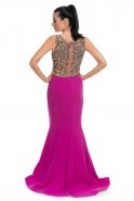 Длинное Вечернее Платье Пурпурный DR1032