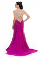 Длинное Вечернее Платье Пурпурный DR1045
