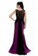 Длинное Вечернее Платье Пурпурный GG6767