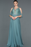 Длинное Помолвочное Платье Бирюзовый ABU1152