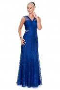 Длинное Вечернее Платье Ярко-синий J1181