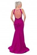 Длинное Вечернее Платье Пурпурный O4273