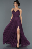 Длинное Помолвочное Платье Фиолетовый ABU808