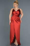 Длинное Свободное Вечернее Платье красный ABU1312