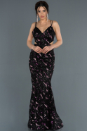 Короткое Коктейльное Платье Черный AR36528