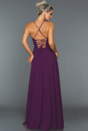 Длинное Вечернее Платье Фиолетовый ABU070