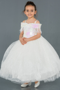 Детские Свадебные Платья Белый OK712