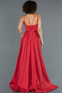 Длинное Выпускное Платье красный ABU1338