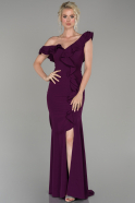 Длинное Помолвочное Платье Фиолетовый ABU626
