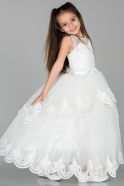 Детские Свадебные Платья Белый OK255