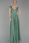 Длинное Вечернее Платье Бирюзовый ABU1639