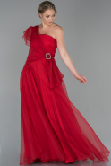 Длинное Вечернее Платье красный ABU1719